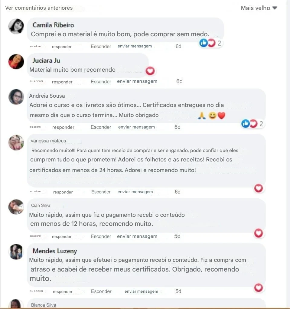 Depoimento em print — massoterapeuta